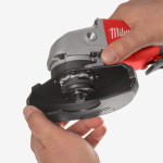 Шлифмашина угловая аккумуляторная MILWAUKEE, M18 BLSAG125XPD-0, Ø125мм