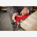 Рубанок акумуляторний MILWAUKEE, M12 BLP-402X, 51мм (+зарядний пристрій, 2акум.Х 4Аг, HDкейс)
