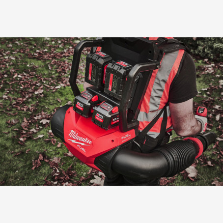 Повітродувка ранцева акумуляторна MILWAUKEE, M18 FUEL F2BPB-124 Повітродувка ранцева акумуляторна MILWAUKEE, M18 FUEL F2BPB-124
