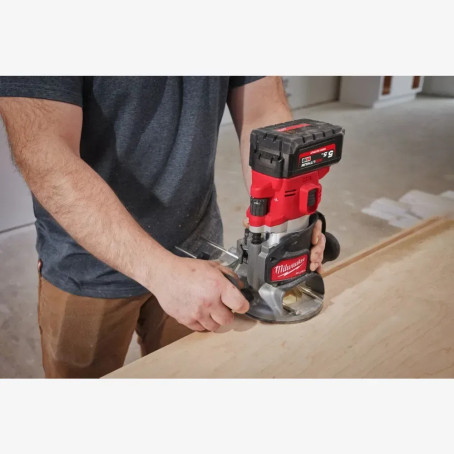 Фрезер кромкувальний акумуляторний MILWAUKEE, M18 FR12-0X, цанга 8/12мм
