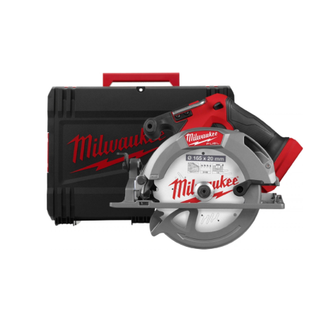 Пила ручная дисковая аккумуляторная MILWAUKEE, M18 FCCS55-0X, Ø165мм (HDкейс) Пила ручная дисковая аккумуляторная MILWAUKEE, M18 FCCS55-0X, Ø165мм (HDкейс)