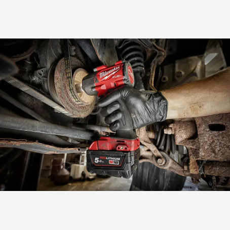 Аккумуляторный гайковерт 1/2" MILWAUKEE, M18 FMTIW2F12-0, 881 Нм (+аккумулятор, M18 B5 (5 Ач))