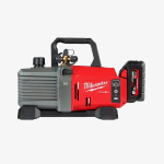 Насос вакуумний акумуляторний MILWAUKEE, M18 FVP5-801 з адаптором (+зар.пр., 1акум.Х 8Аг)