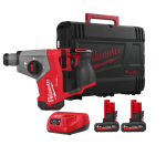 Перфоратор SDS-PLUS аккумуляторный MILWAUKEE, M18 FHAC16-502X, 1.15 Дж (+зар.устройство, 2ак.Х5Ач, HDкейс) Перфоратор SDS-PLUS аккумуляторный MILWAUKEE, M18 FHAC16-502X, 1.15 Дж (+зар.устройство, 2ак.Х5Ач, HDкейс)