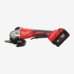 Шліфмашина кутова - болгарка акумуляторна безщіткова MILWAUKEE M18 BLSAG125XPD-402X діаметр 125мм + жилетка Шліфмашина кутова - болгарка акумуляторна безщіткова MILWAUKEE M18 BLSAG125XPD-402X діаметр 125мм + жилетка