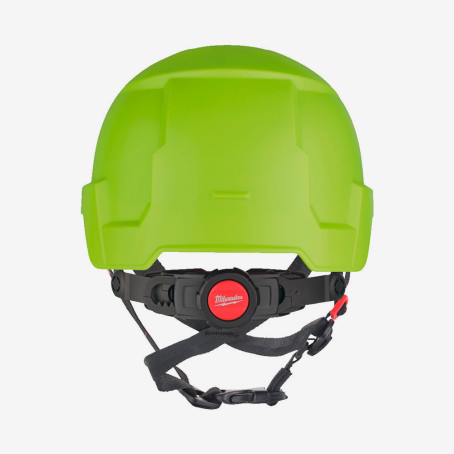 Шлем защитный с подбородочным ремешком BOLT200 MILWAUKEE, HI-VIS желтый