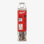 Сверло по металлу HSS-G MILWAUKEE, DIN 1412 C, диаметр 4,1х55х14мм, двустороннее, (10шт) Сверло по металлу HSS-G MILWAUKEE, DIN 1412 C, диаметр 4,1х55х14мм, двустороннее, (10шт)