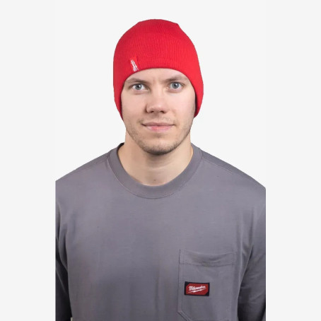 Шапка BNI MILWAUKEE червона, ONE-SIZE