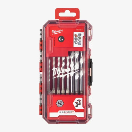 Набір свердл універсальних ShW HEX MILWAUKEE №2, (8шт)