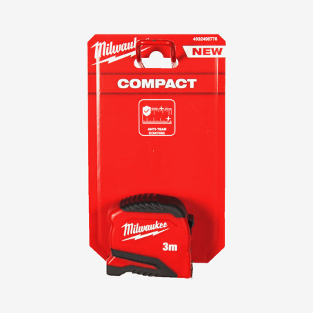Рулетка Pro Compact MILWAUKEE (Gen 2), 3м, (19мм) Рулетка Pro Compact MILWAUKEE (Gen 2), 3м, (19мм)