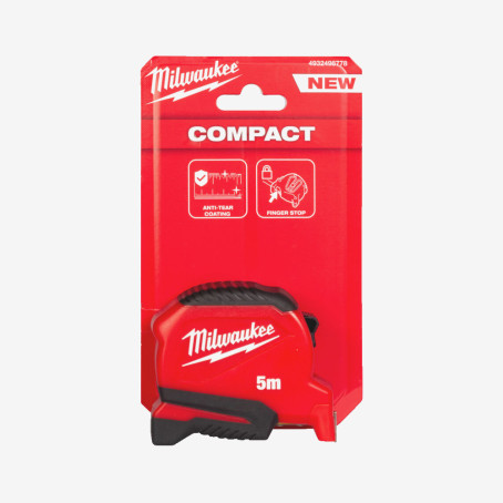 Рулетка Pro Compact MILWAUKEE (Gen 2), 5м, (25мм) Рулетка Pro Compact MILWAUKEE (Gen 2), 5м, (25мм)