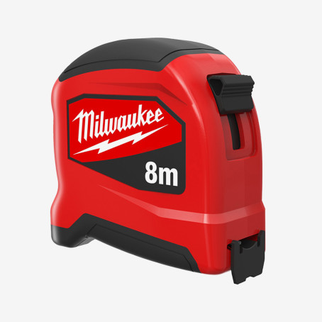 Рулетка метрическая SLIMLINE MILWAUKEE (Gen 2), 8м, (25мм) Рулетка метрическая SLIMLINE MILWAUKEE (Gen 2), 8м, (25мм)