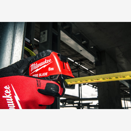 Рулетка магнитная WIDE BLADE MAGNETIC MILWAUKEE (Gen2), (полотно 35мм), 8м Рулетка магнитная WIDE BLADE MAGNETIC MILWAUKEE (Gen2), (полотно 35мм), 8м