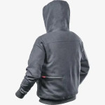 Куртка (толстовка) с электроподогревом аккумуляторная MILWAUKEE, M12 HH GREY3-0 (L), серая