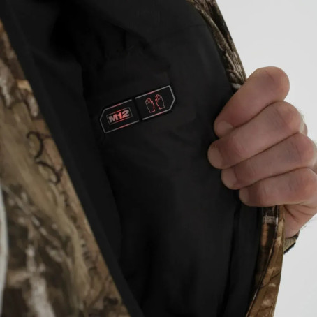Куртка с подогревом MILWAUKEE, M12 HJCAMO6-0(XL), камуфляжная (размер XL)