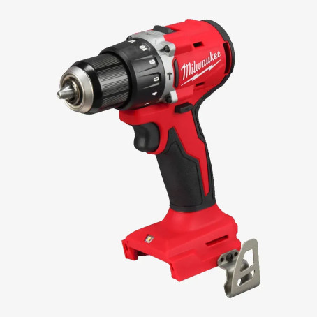 Дриль-шурупокрут з ударом акумуляторний MILWAUKEE, M18 BLPDRC-202C, 60Нм (+ заряд.пристрій, 2 акум.Х 2Аг, кейс)