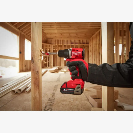 Дриль-шурупокрут акумуляторний MILWAUKEE, M18 BLDDRC-0X, 60Нм (HDкейс)