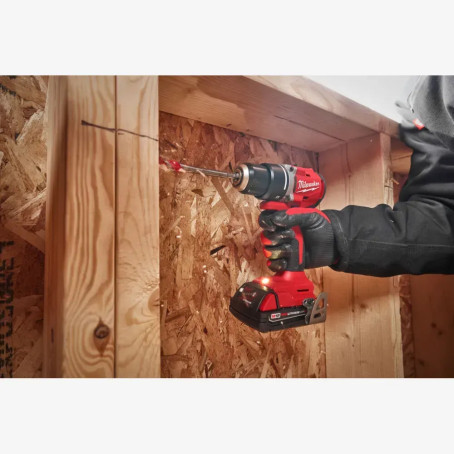 Дриль-шурупокрут акумуляторний MILWAUKEE, M18 BLDDRC-0X, 60Нм (HDкейс)