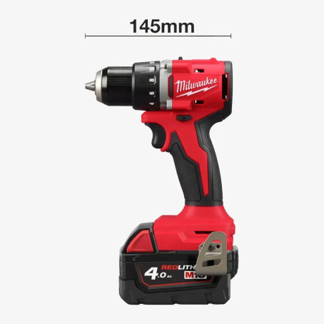 Дриль-шурупокрут акумуляторний MILWAUKEE, M18 BLDDRC-402C, 60Нм (+ заряд.прис., 2акум. Х4Аг, кейс) Дриль-шурупокрут акумуляторний MILWAUKEE, M18 BLDDRC-402C, 60Нм (+ заряд.прис., 2акум. Х4Аг, кейс)