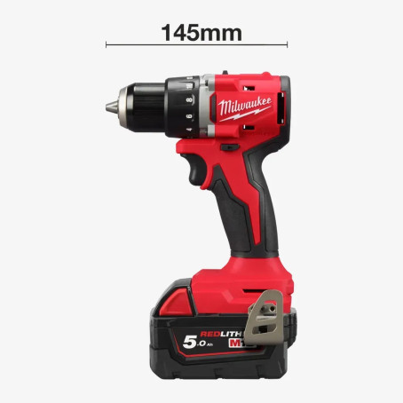 Дриль-шурупокрут акумуляторний MILWAUKEE, M18 BLDDRC-502C, 60Нм (+ заряд.прис., 2акум. Х5Аг, кейс) Дриль-шурупокрут акумуляторний MILWAUKEE, M18 BLDDRC-502C, 60Нм (+ заряд.прис., 2акум. Х5Аг, кейс)