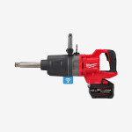 Гайковерт аккумуляторный 1" MILWAUKEE, M18 ONEFHIWF1D-121C (FORGE), 2711 Нм (+зар. устройство, 1 акк. Х12Ач, кейс)