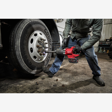 Гайковерт аккумуляторный 1" MILWAUKEE, M18 ONEFHIWF1D-121C (FORGE), 2711 Нм (+зар. устройство, 1 акк. Х12Ач, кейс)