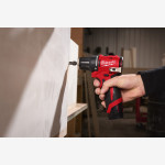 Дрель-шуруповерт аккумуляторный MILWAUKEE M12 BLDDRC-402C 40 Нм (+зарядное устройство, 2 акк., HD кейс)