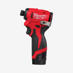 Винтоверт аккумуляторный 1/4'' HEX MILWAUKEE M12 BLIDRC-202C (124 Нм) (+зарядное устройство, 2 акк., HD кейс)