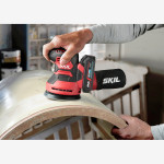 Аккумуляторная эксцентриковая шлифмашина 125мм 20В SKIL 3745 CA (SR1E3745CA)