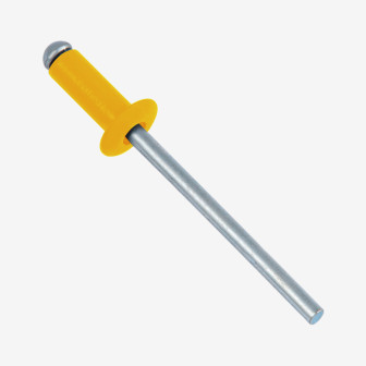 Заклепка DIN 7337 4,0x8 AL/ST Mg 1.5 RAL 1003