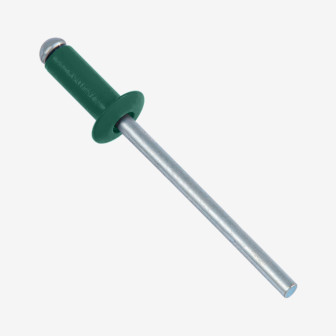 Заклепка DIN 7337 4,0x10 AL/ST Mg 1.5 RAL 6005