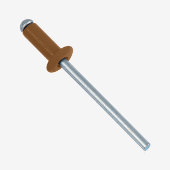 Заклепка DIN 7337 4,0x10 AL/ST Mg 1.5 RAL 8003