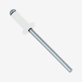 Заклепка DIN 7337 4,0x8 AL/ST Mg 1.5 RAL 9003